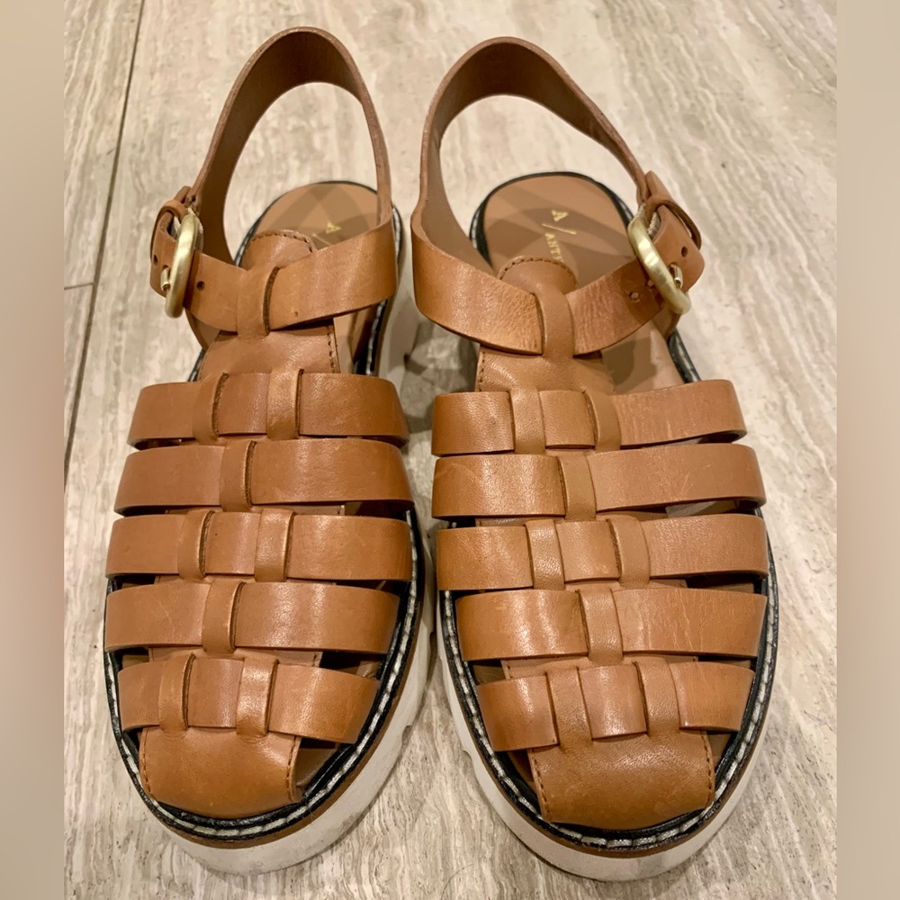Anthropologie Fisherman Sandals size 6